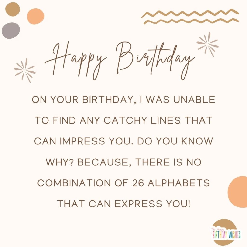 abstract dots and lines design birthday card