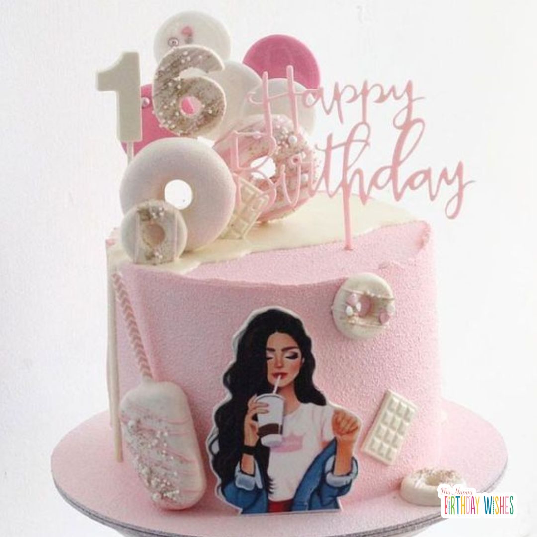 birthday cake on 16th birthday inspiration Birthday Cakes for Girls