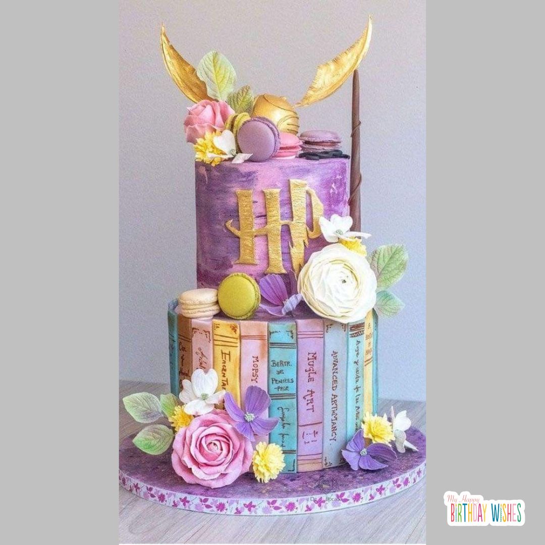birthday cake with harry potter design Birthday Cakes for Girls