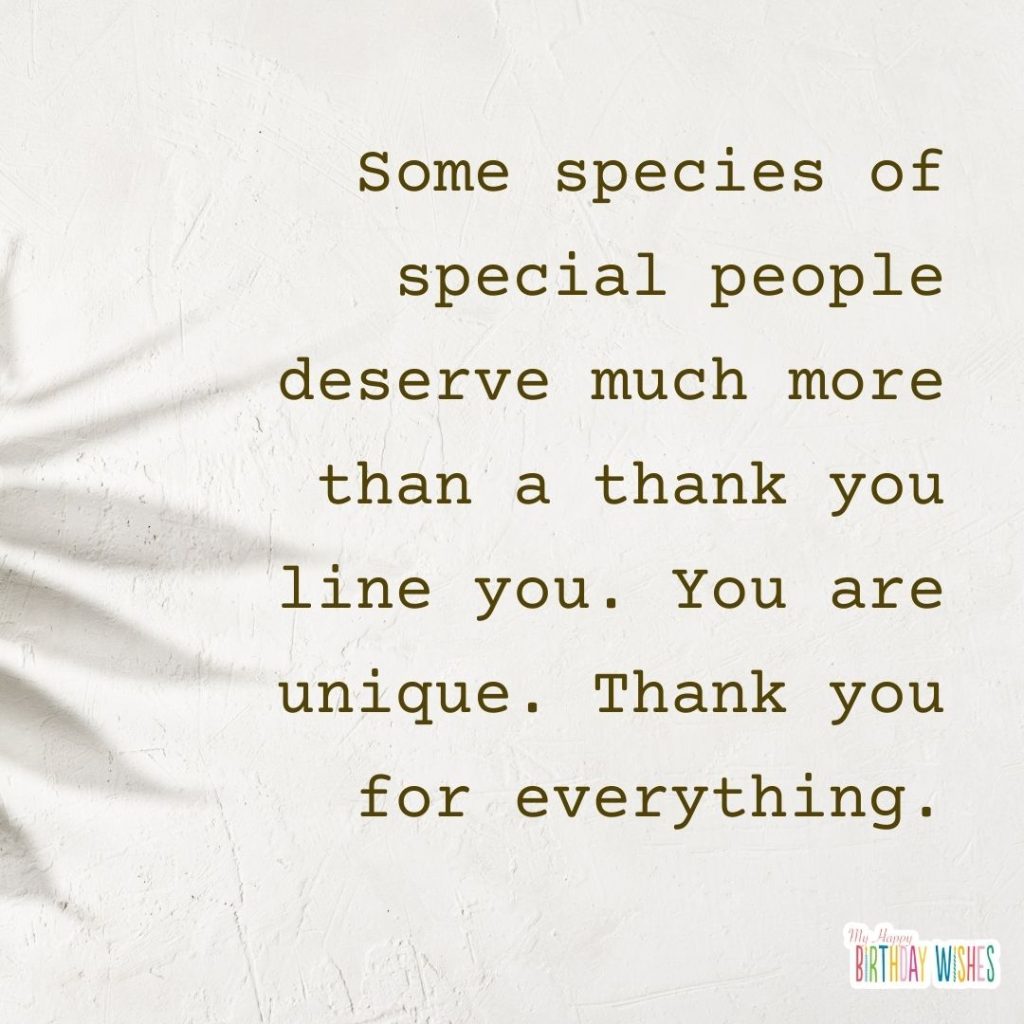brown and silhouette design thank you card