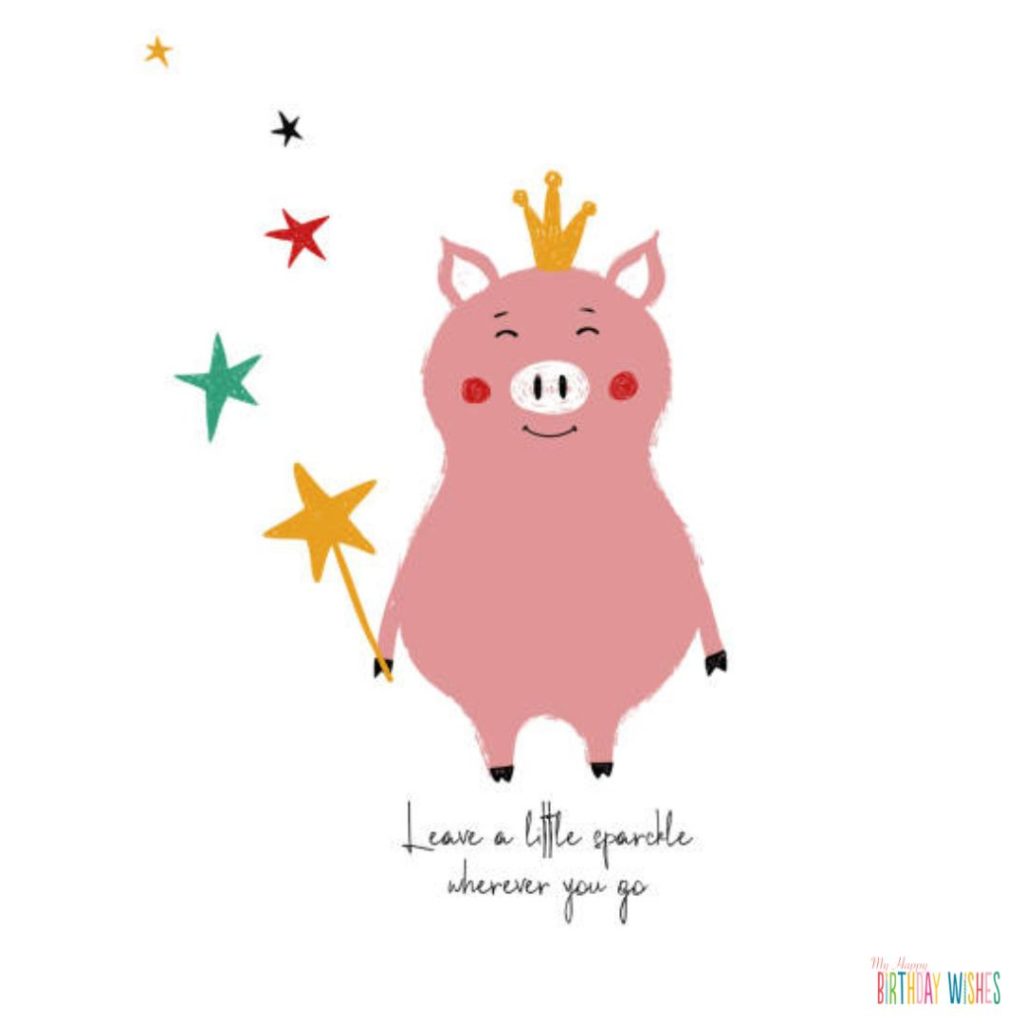Pig Fairy Birthday