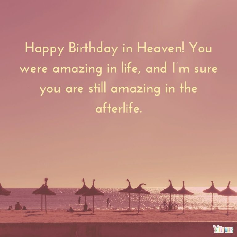 436 Happy Birthday in Heaven Quotes | My Happy Birthday Wishes