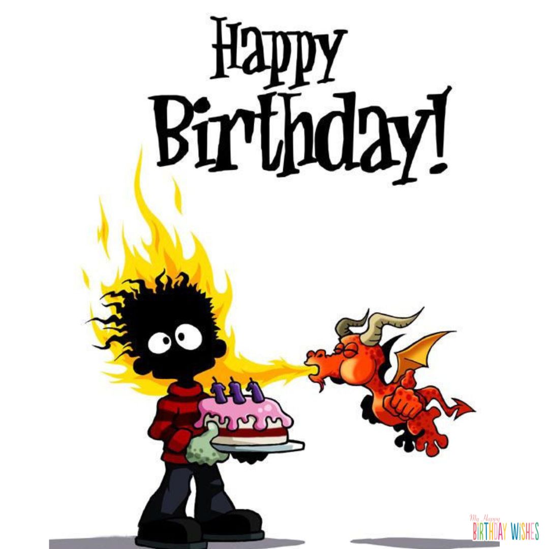 burnt- funny birthday pictures