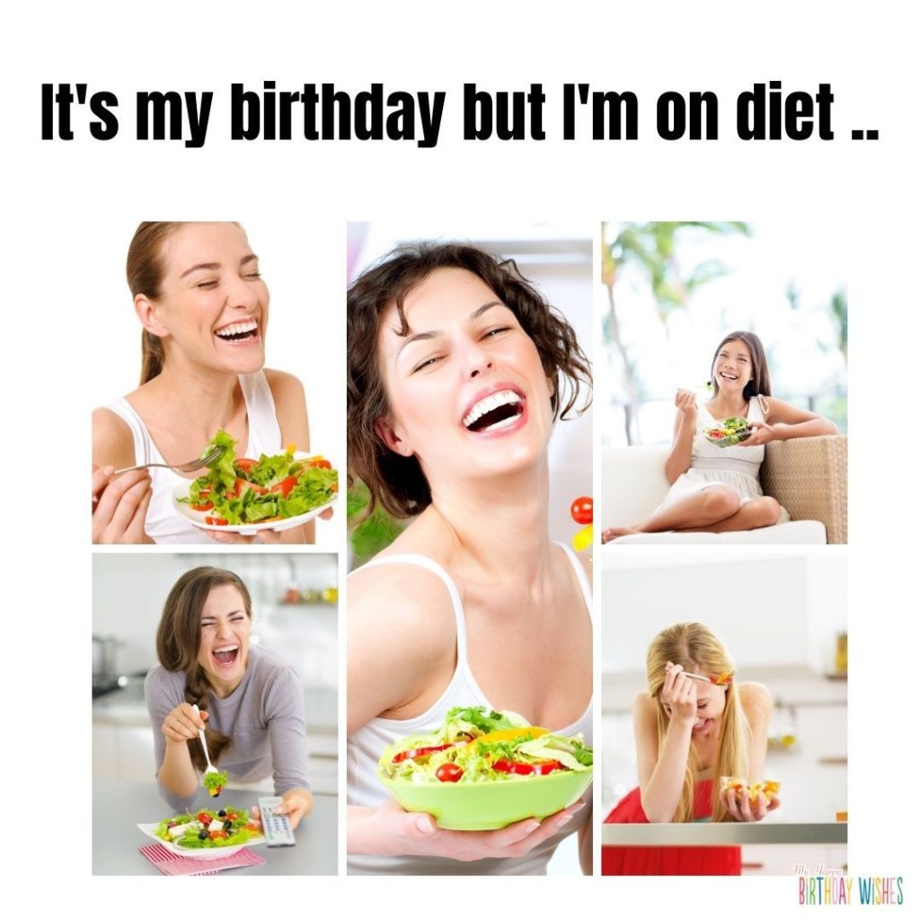 Images of woman on a diet