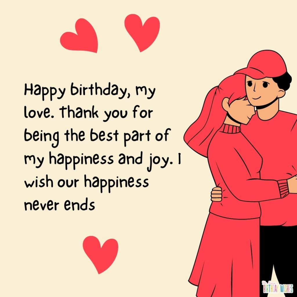 Couple in red with beige background