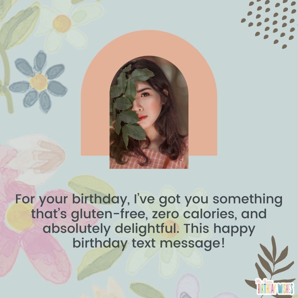 Curve image with funny birthday wishes for best friend